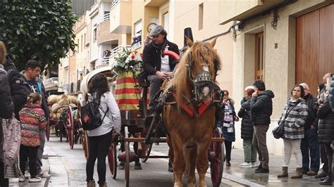 Vila Seca Celebra Sant Antoni Amb Els Tradicionals Tres Tombs YouTube