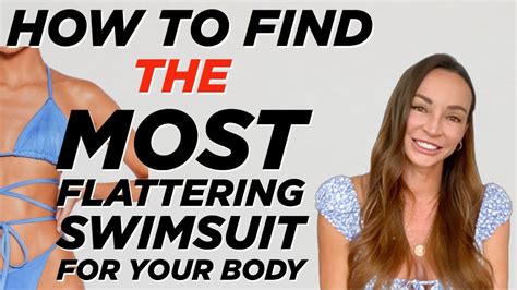 How To Find The Most Flattering Swimsuit For Every Body Type Youtube