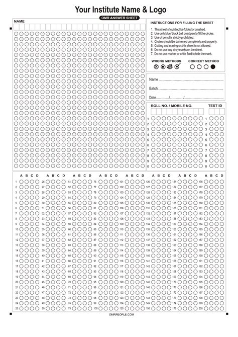 Shading Answer Sheet A A A A A A A A A A A A A A A A A A A A A A A A