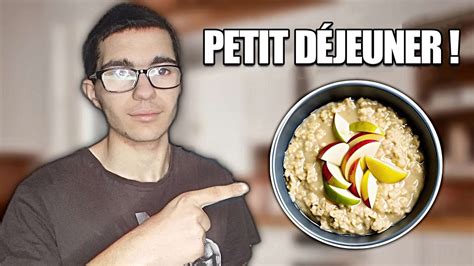 RECETTE DE PETIT DÉJEUNER SPÉCIAL PRISE DE MASSE Simple et rapide