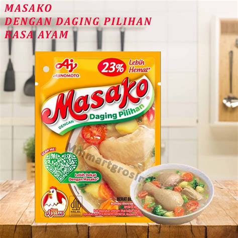 Jual Masako Bumbu Penyedap Rasa Bumbu Rasa Ayam 100gr Shopee