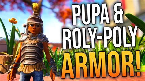 Finding Pupa Leather Making Roly Poly Armor Grounded Coop E