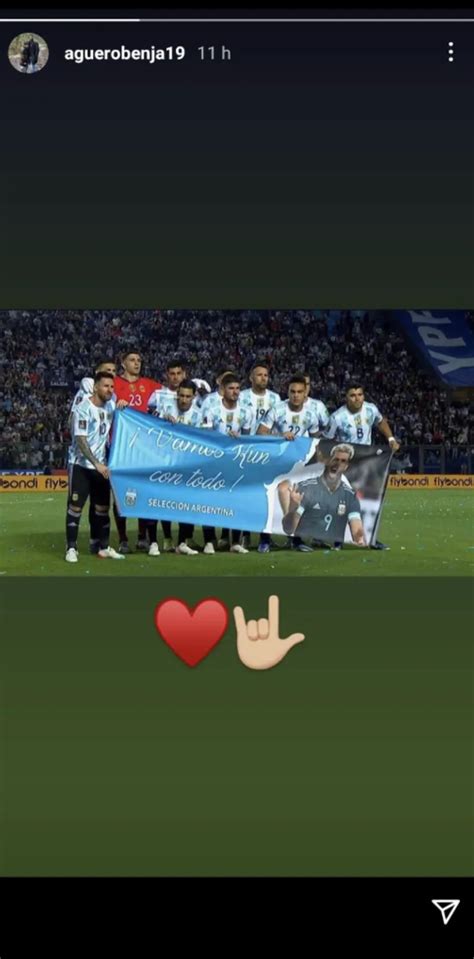 Dalma Maradona Apoy P Blicamente A Kun Ag Ero Tras El Emotivo Homenaje