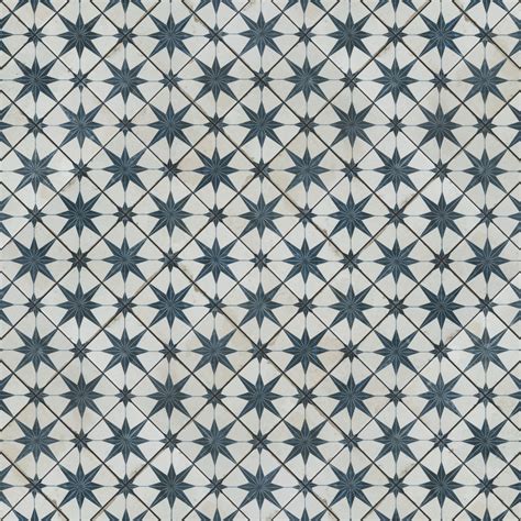 Harmonia Kings Star Blue In X In Ceramic Floor And Wall Tile