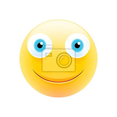 Lächelndes gesicht mit herz augen emoji fototapete fototapeten lol