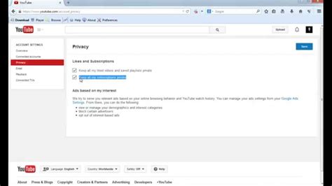 How To Keep All My Subscriptions Private What You Need To Know Youtube