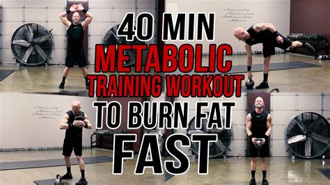 40 Minute Metabolic Training Home Workout To Burn Fat Fast Youtube