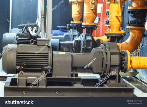 Condenser Water Pump Chiller Water Pump Stock Photo 180493739 ...