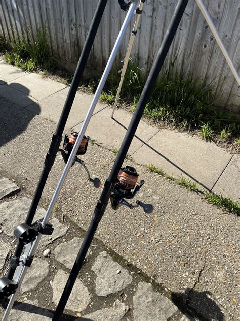 Sonik Sks Black Shore Rod Ft Pc Beachcaster Sea Fishing Rod Ebay