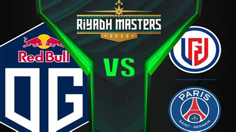 Og Vs Psg Lgd Game Riyadh Masters By Gamers Dota Semifinal