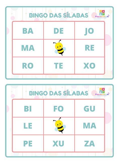 Bingo Do Alfabeto Educa Market