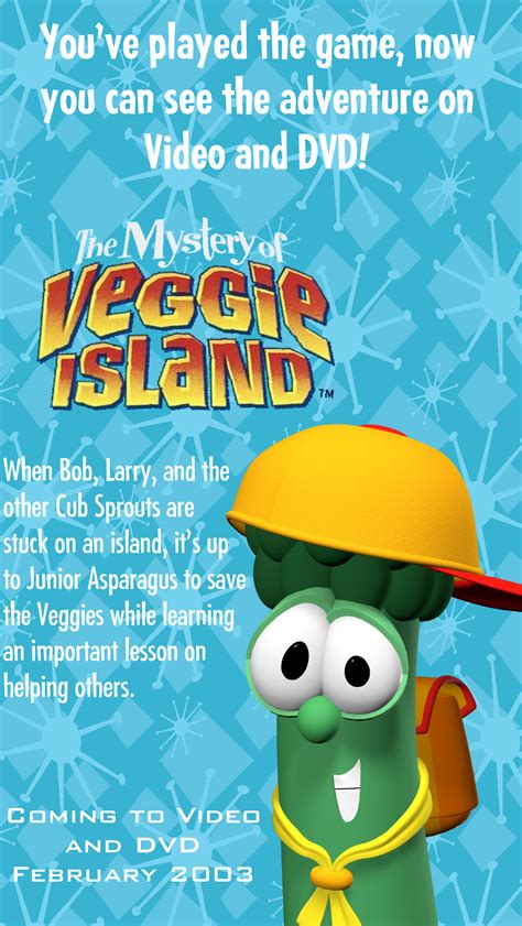 The Mystery Of Veggie Island Fanmade Ad By Ianandart Back Up 3 On