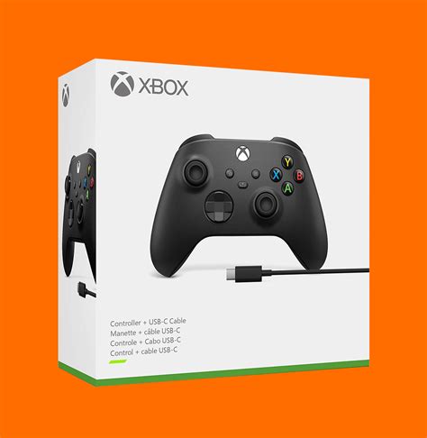 Control Xbox Series S X Carbon Black Cable Tipo C Next Level Store