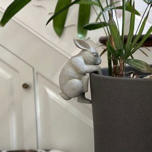 Large Parlane Rabbit Pot Hanger Etsy