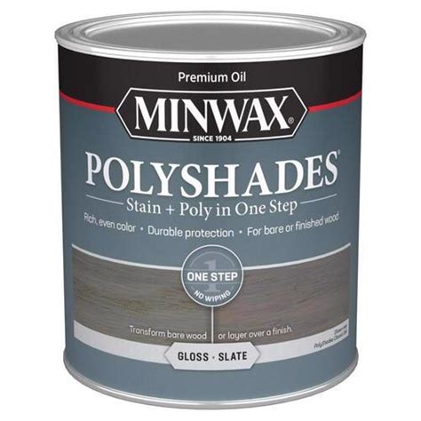 Minwax 614984444 Stainpolyurethane Finish Polyshades Semi Transparent