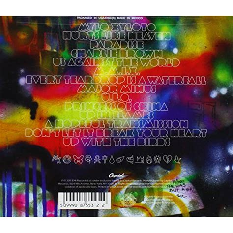 Coldplay Album Cover Mylo Xyloto