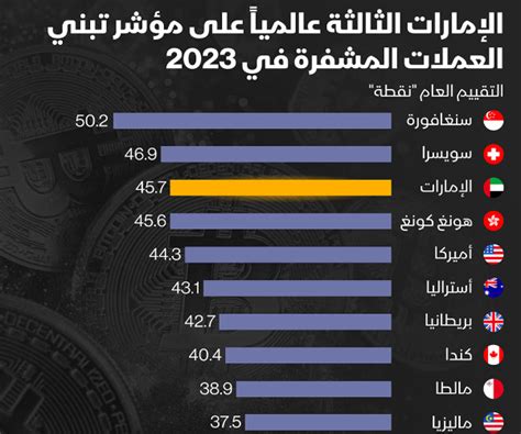 جاءت الإمارات في المرتبة الثالثة بين الدول الأكثر دعماً للعملات المشفرة