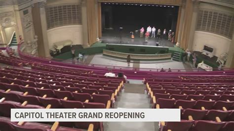 Capitol Theatre in downtown Davenport reopens | wqad.com