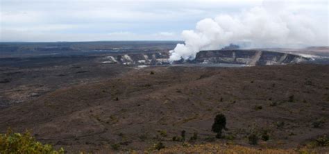 Halemaumau Crater Kilauea in Hawaii