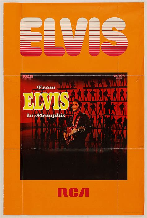 Lot Detail Elvis Presley From Elvis In Memphis Original Rca Album