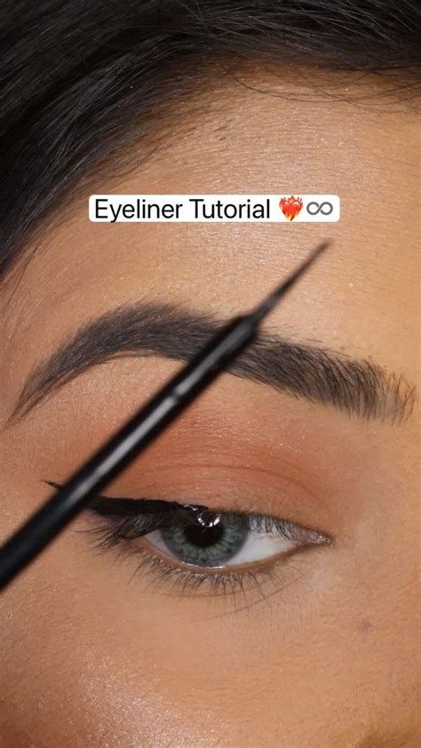 Eyeliner Tutorial ️‍🔥♾ Beginners Eye Makeup Liquid Eyeliner Tutorial Eyeliner Tutorial