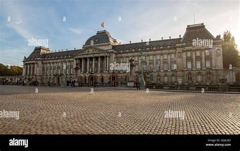 The Royal Palace of Brussels, official palace of the King and Queen of ...