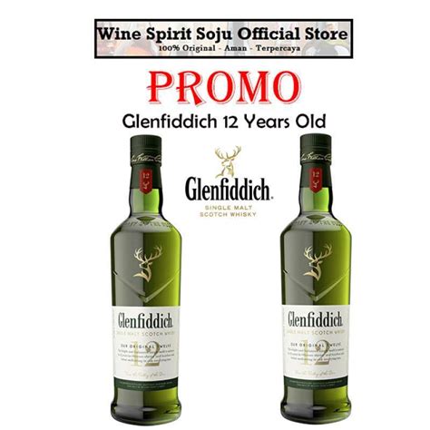 Promo Promo 2 Bottle Glenfiddich 12 Years Old 700ml Diskon 15 Di