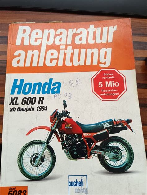 Reparaturanleitung Honda Xl R Kaufen Auf Ricardo