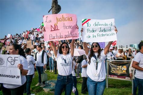 Empleados Del Poder Judicial De Tijuana Realizan Nuevo Paro Laboral