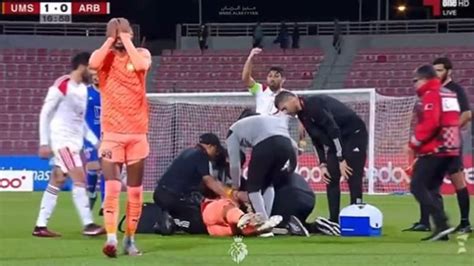 بسقوط مفاجئ أندي ديلور يثير الذعر في نهائي كأس نجوم قطر فيديو