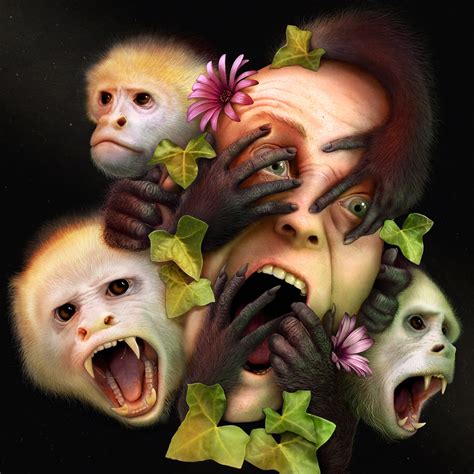 Three Monkeys on Behance