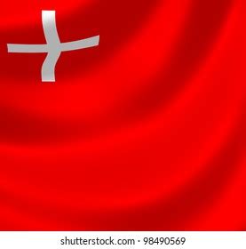 Swiss Canton Schwyz Flag Waving Wind Stock Illustration 98490569 ...