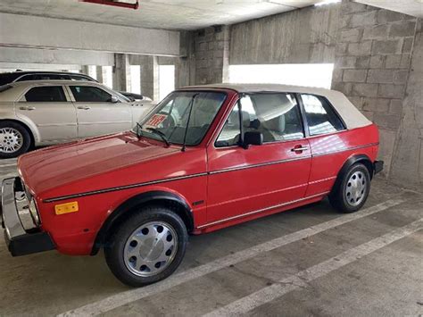 1985 Volkswagen Rabbit For Sale ClassicCars CC 1699437