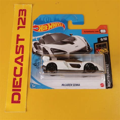 Jual Hot Wheels Mclaren Senna White Hotwheels Hw Nightburnerz Short