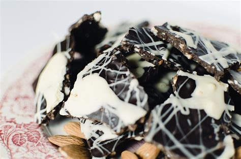 Diy Bark Thins Dark Chocolate Almond Bark Recipe Still Being Molly