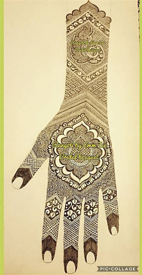 Pin By Salma Sultana On Henna Mehndi Designs Book Hand Henna Bridal