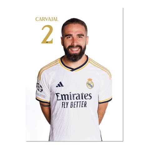 Postal Real Madrid Carvajal Erikstore