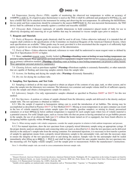 ASTM D4052 15 Standard Test Method For Density Relative Density And