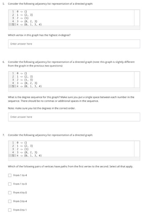 Solved Consider The Following Adjacency Matrix Chegg