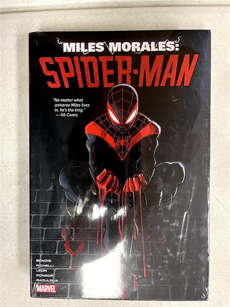 Miles Morales Spider Man Omnibus Vol 2 Dm Cover New Marvel Comics Hc