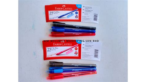 Faber Castell Cx Plus Ball Pen 25s Wellmax