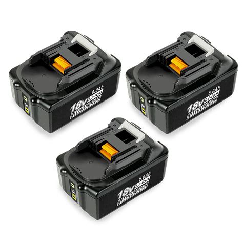 For Makita 18V Battery Replacement With LED Indicator | BL1860B BL1840 – Triple-Batteries