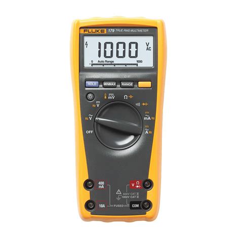 Multímetro digital Fluke 179 de valor eficaz verdadero Techmaster de