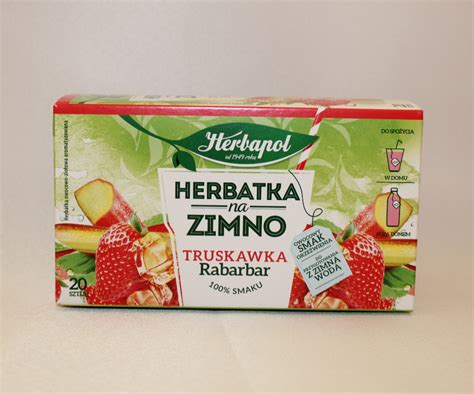 Herbapol Herbata Na Zimno Truskawka Rabarbar T Stare Miasto Kup