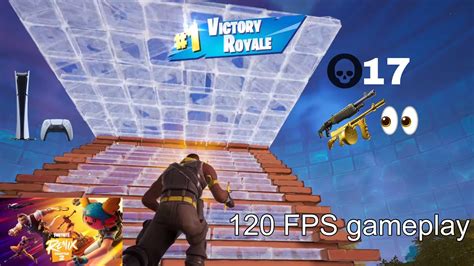 17 Kill Solo Win Fortnite CHAPTER 2 REMIX 1080p 120 FPS PS5 Slim