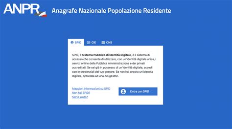 Anagrafe Nazionale Anpr Come Funziona Quali Certificati Si Possono