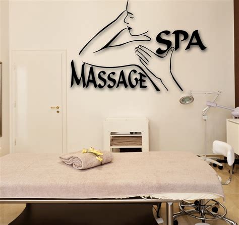 Wall Stickers Vinyl Decal Spa Massage Beauty Salon Relax Ig1704 Massage Room Decor Spa Room