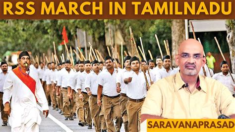 Saravanaprasad On The RSS March In Tamil Nadu Despite Several