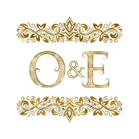 D And G Vintage Initials Logo Symbol The Letters Are Surrounded By