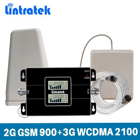 Lintratek Db Gain Dual Band Signal Booster G Gsm Mhz G Umts